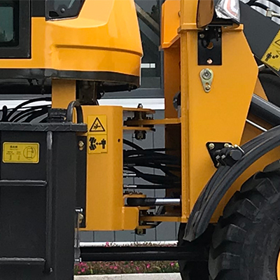 wheel loader articulated steering  