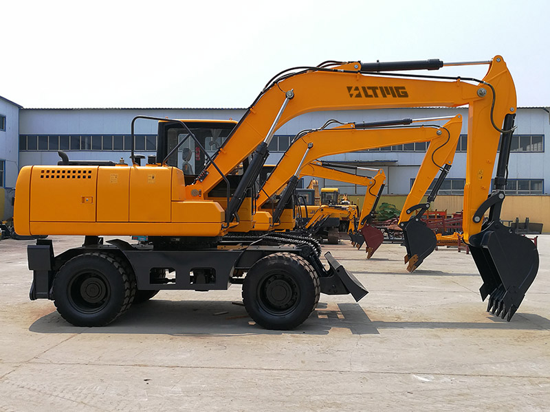 Heavy duty 15ton Hydraulic Wheel Excavator