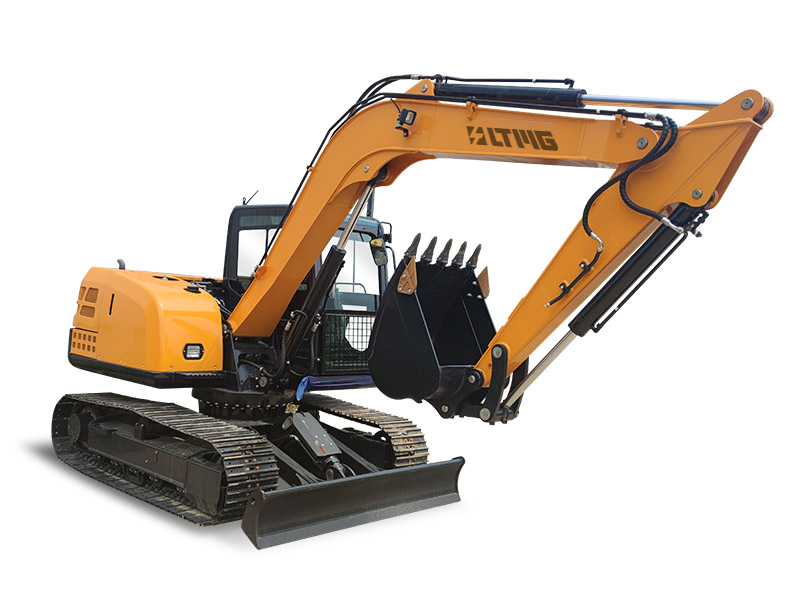 Small digger 9 ton Crawler Excavator With Powerful Commins Engine