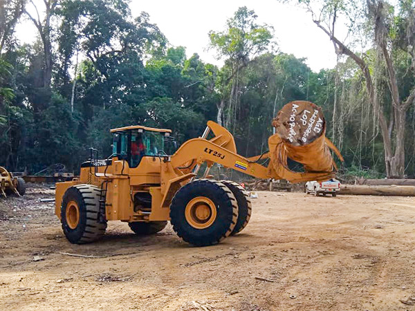 wheel loader material handing industry solutions