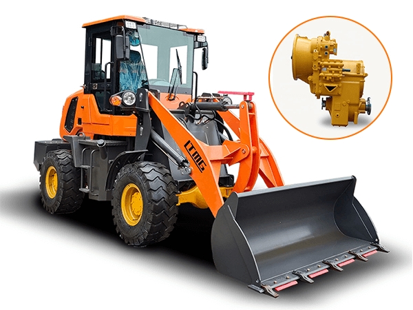 LTMG wheel loader with famous transmission