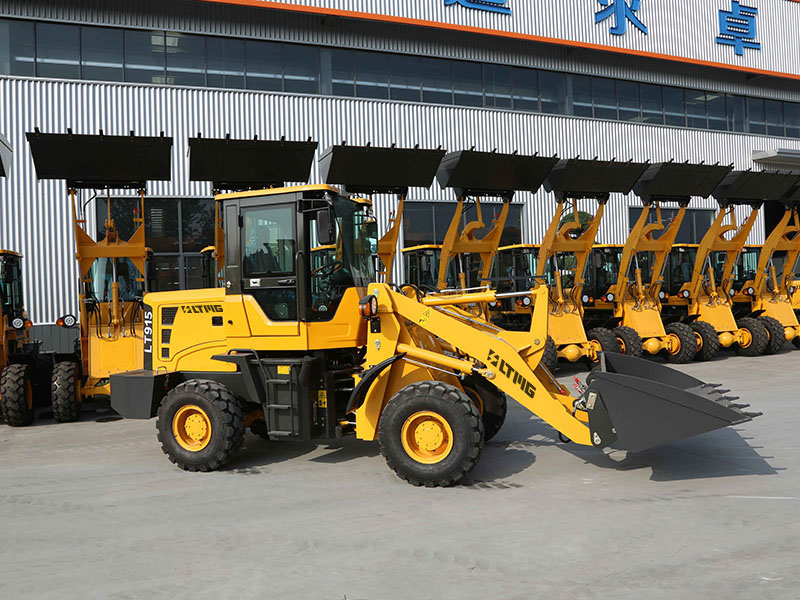 1.8 Ton Wheel Loader Euro 5 Engine with Enclosed Luxury Cabin