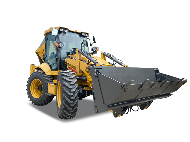 2.5 ton Backhoe Loader with H Leg With Air conditioners and ROPS cabin