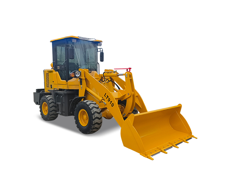 1 Ton Articulated Compact Wheel Loader With Isuzu Bridge