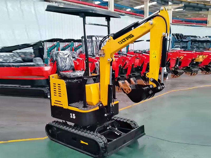 Mini Electric Excavator 1500kg Electric Digger With Emission-free
