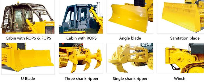 220hp bulldozer attachments