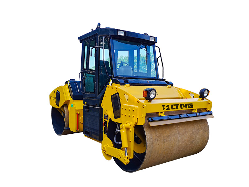 10 ton double drum road roller