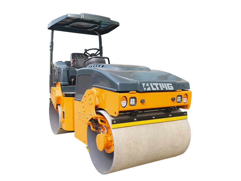 6 Ton Double Drum Vibratory Roller Optional Cabin