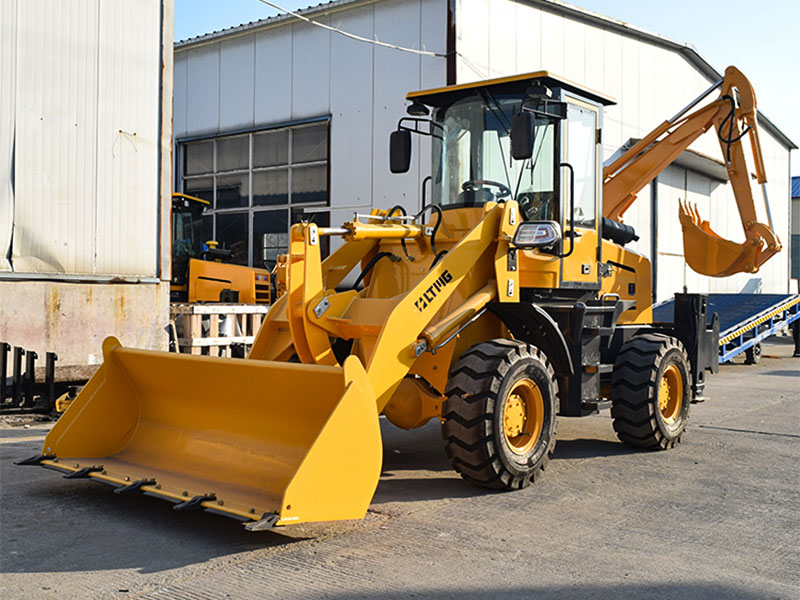 front loader excavator