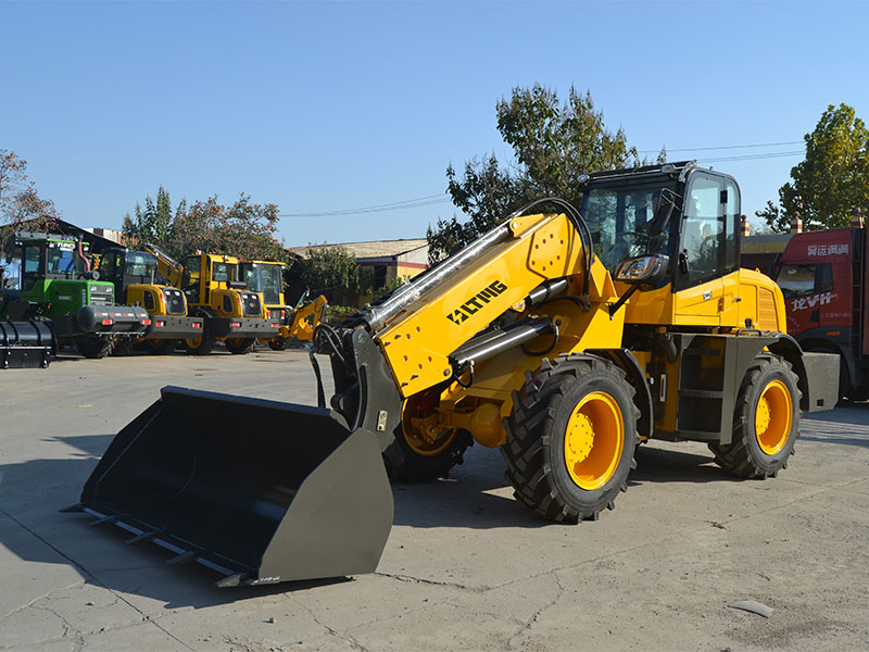 telescopic boom wheel loader