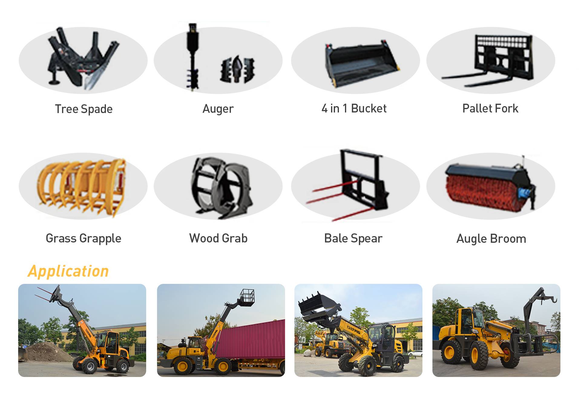 telescopic backhoe loader