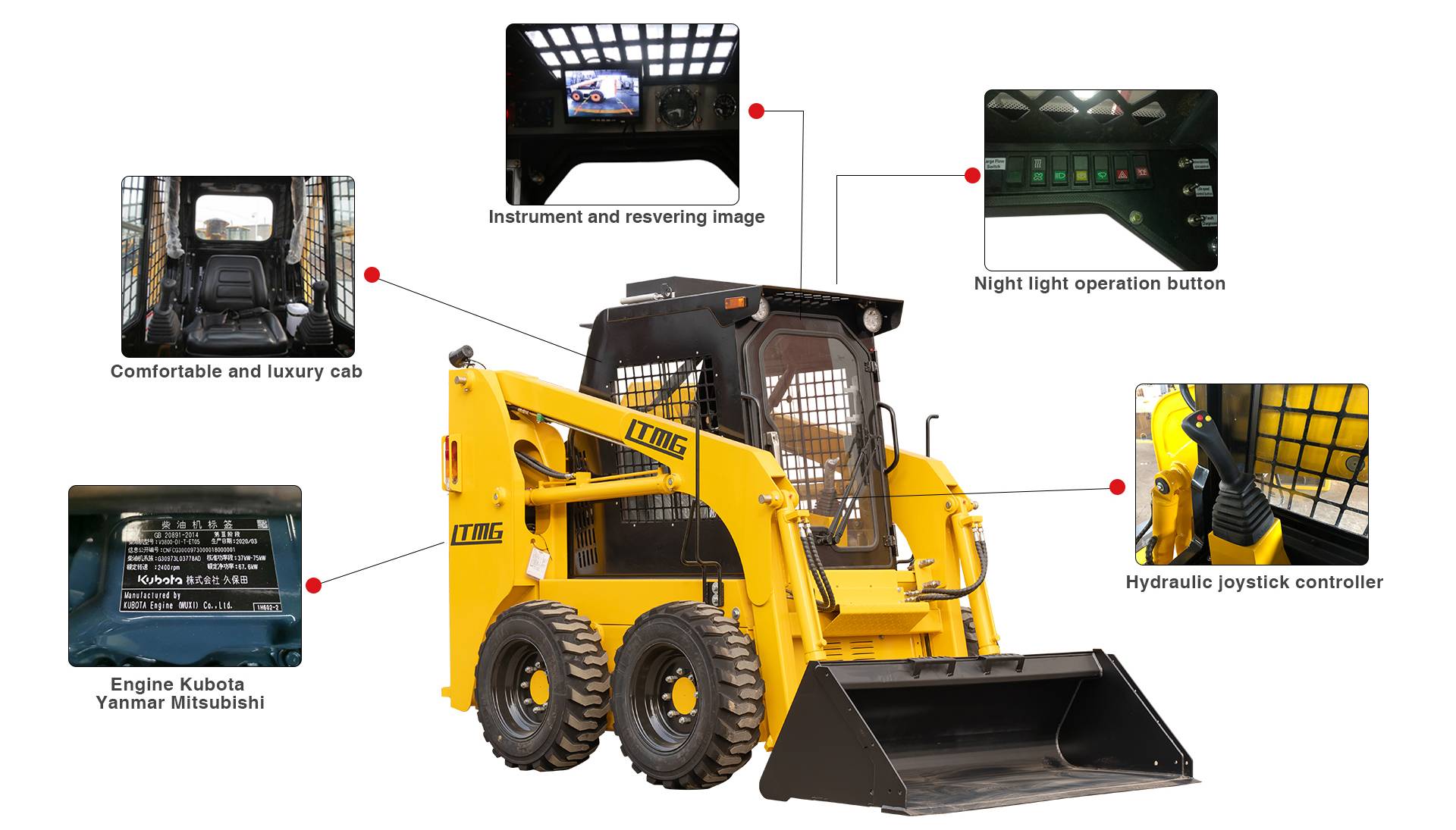 skid steer loader with track