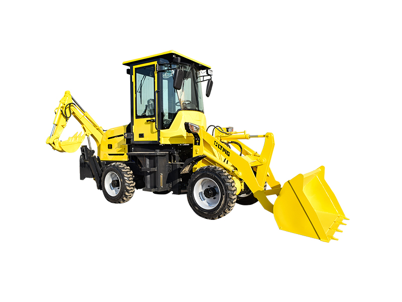 compact backhoe loader