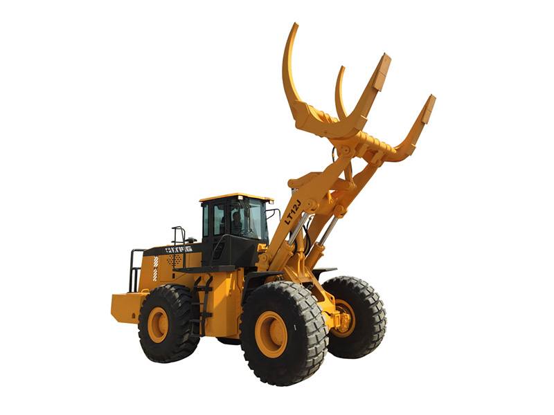 12 Tons Wheel Loader With Grapple Forks