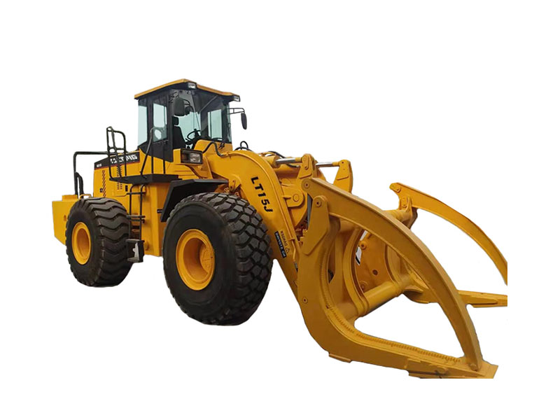 log wheel loader