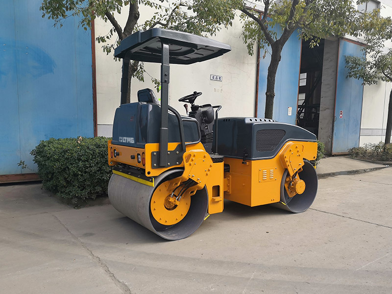 road roller double drum