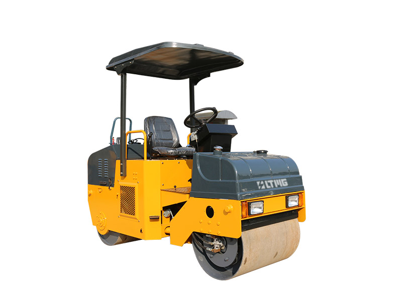 Vibration road roller machine