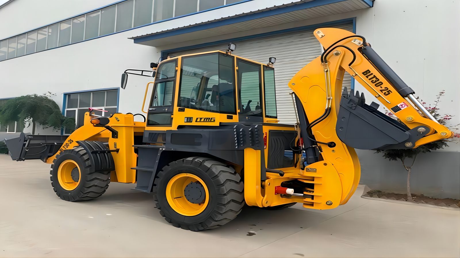 excavator front end loader