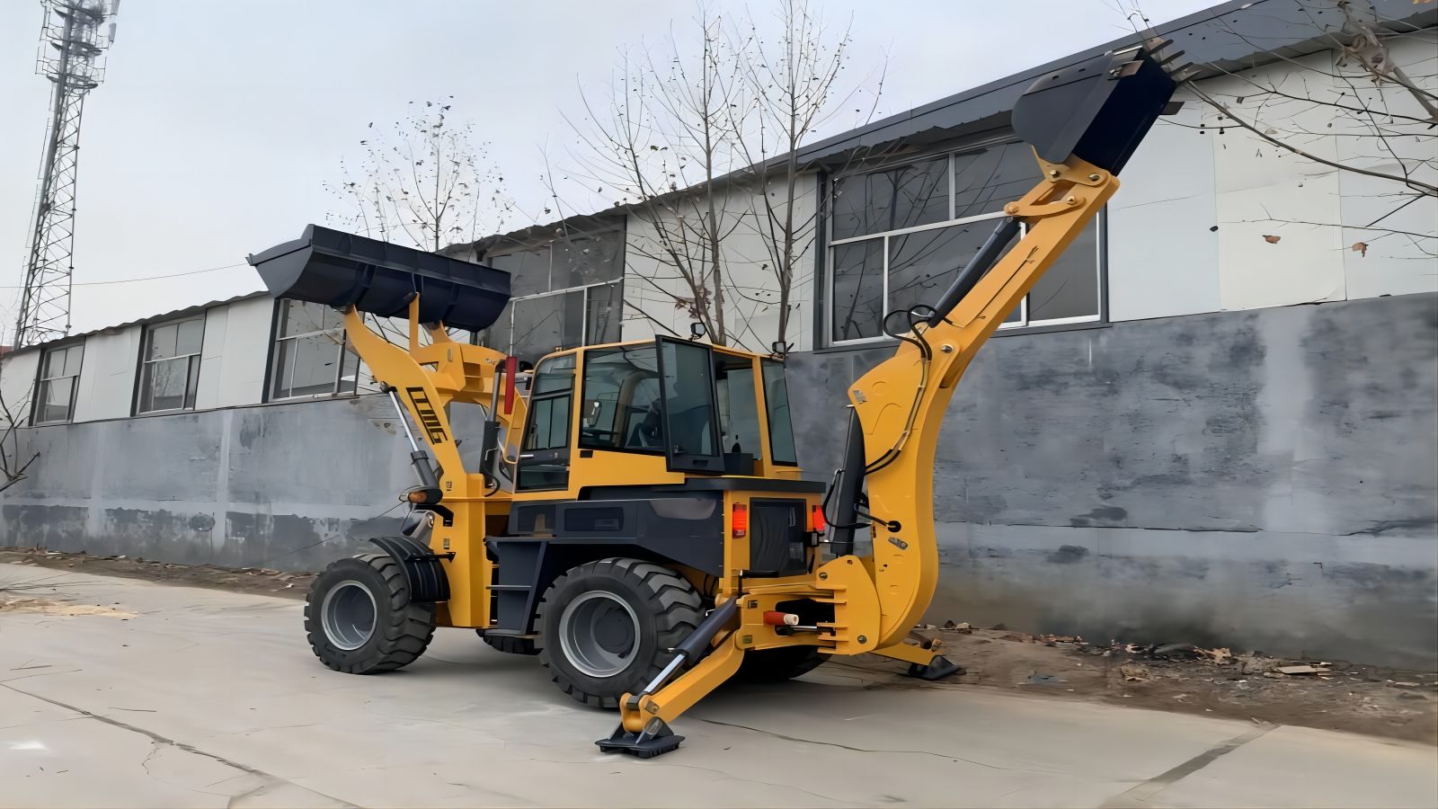 china backhoe loader