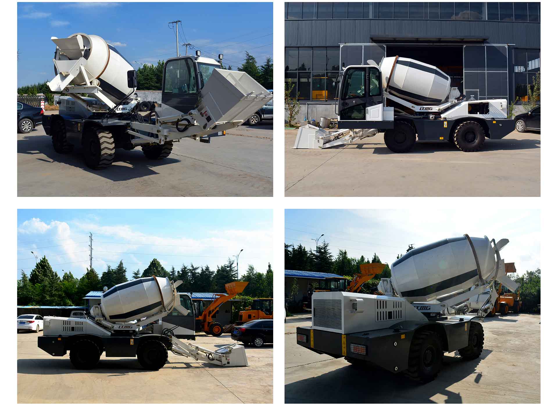 self mixing concrete truck