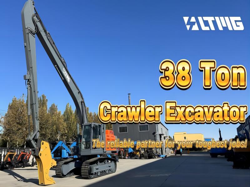 The New LTMG 38 Ton Large Excavator - Expert for Mining & Construction