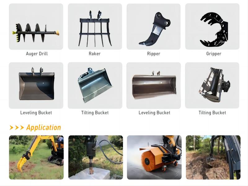 Enhance Your Mini Excavator's Versatility withl Accessories