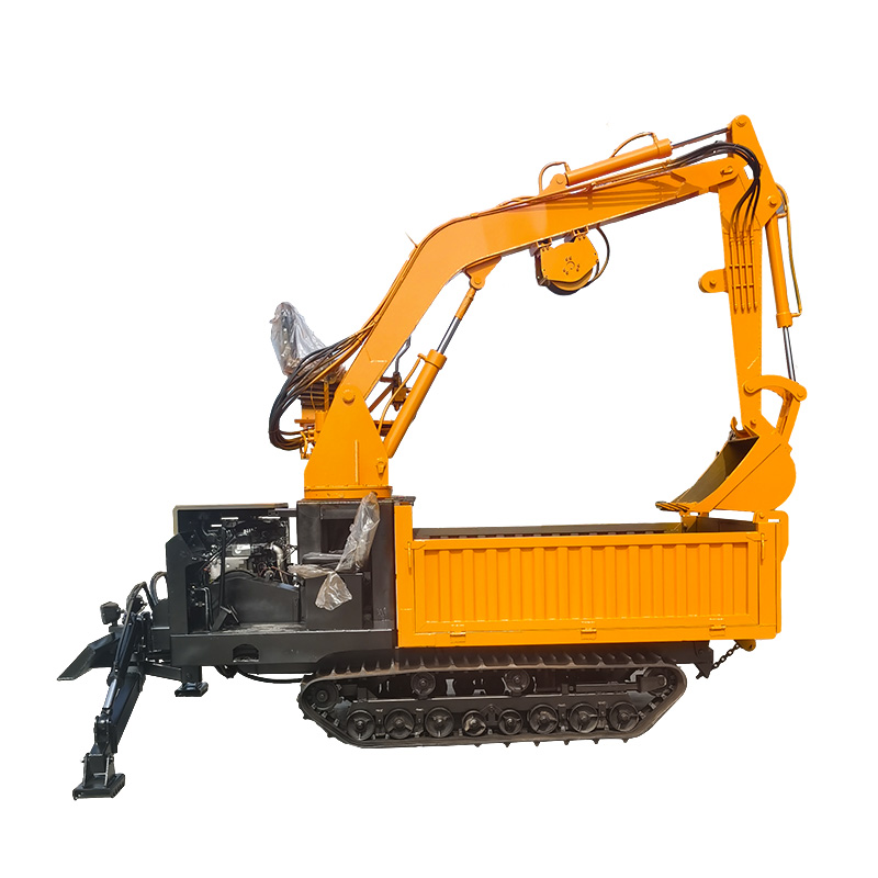 crawler truck mounted excavator