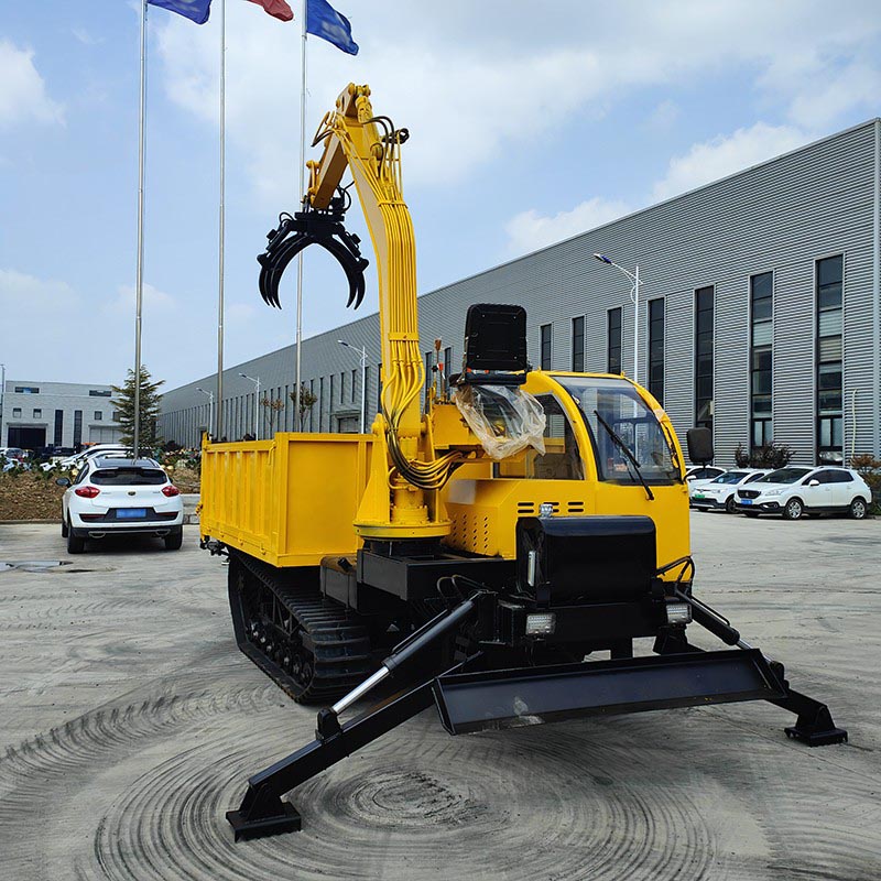 log crane dumper