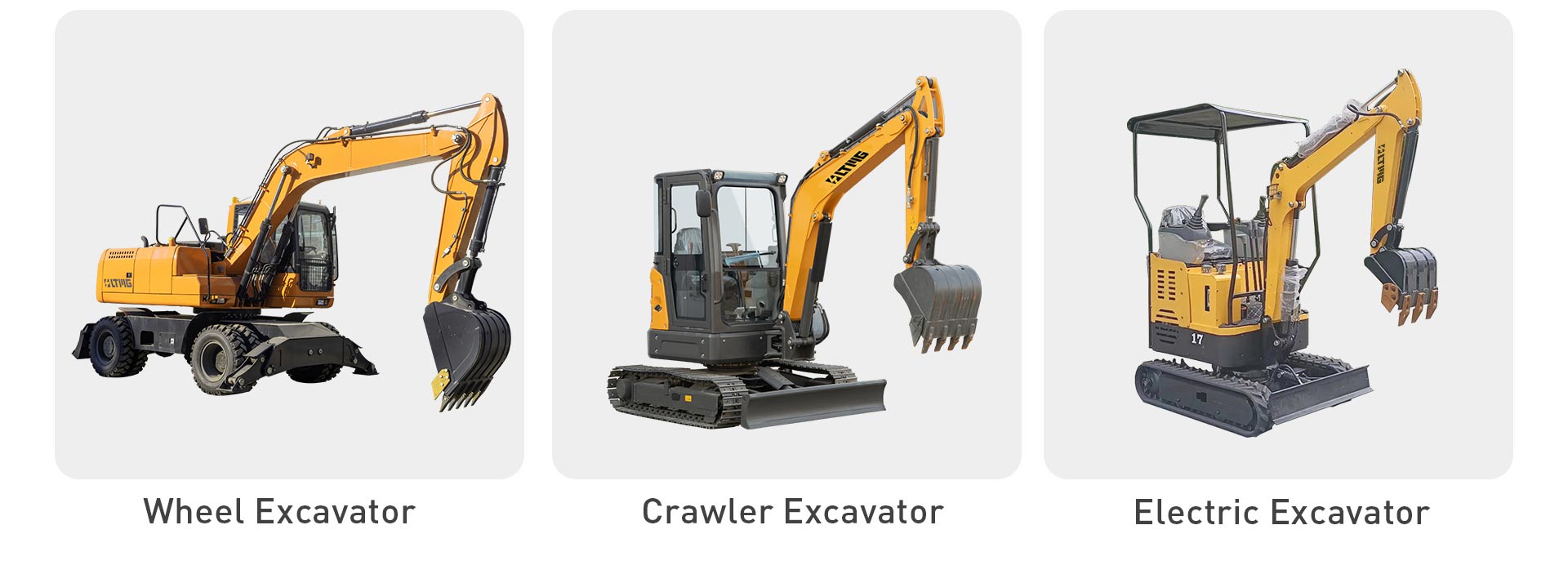 Compact excavator 3500kg