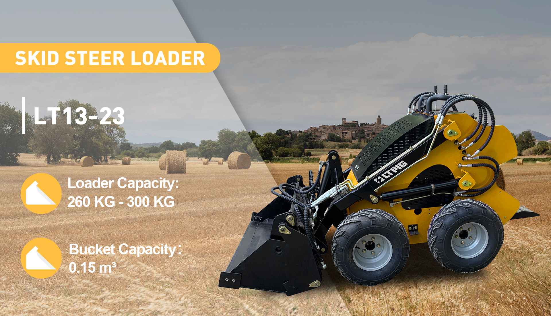 4 in 1 skid steer bucket