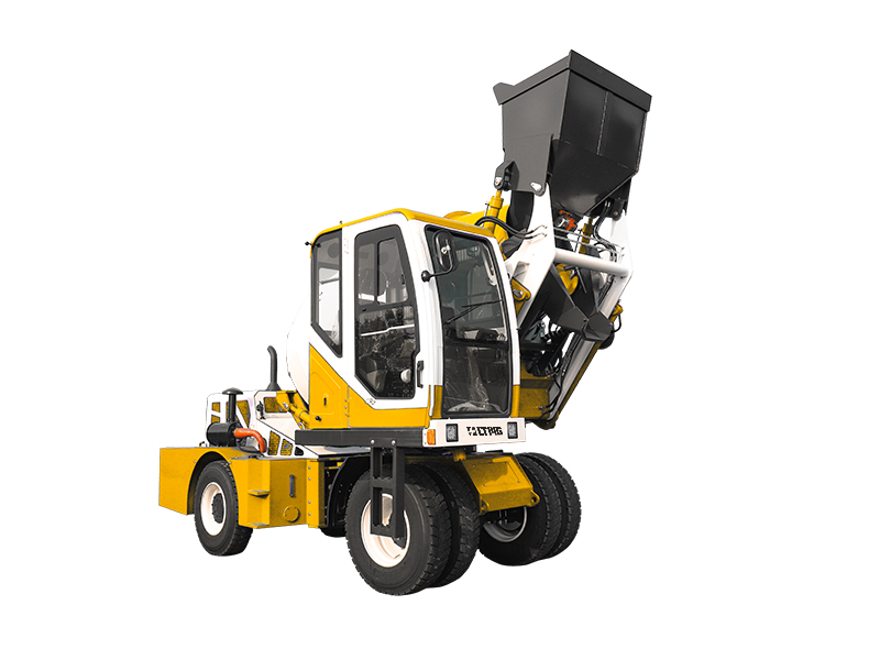 self loading concrete mixer truck price