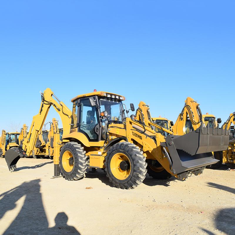 backhoe excavator loader