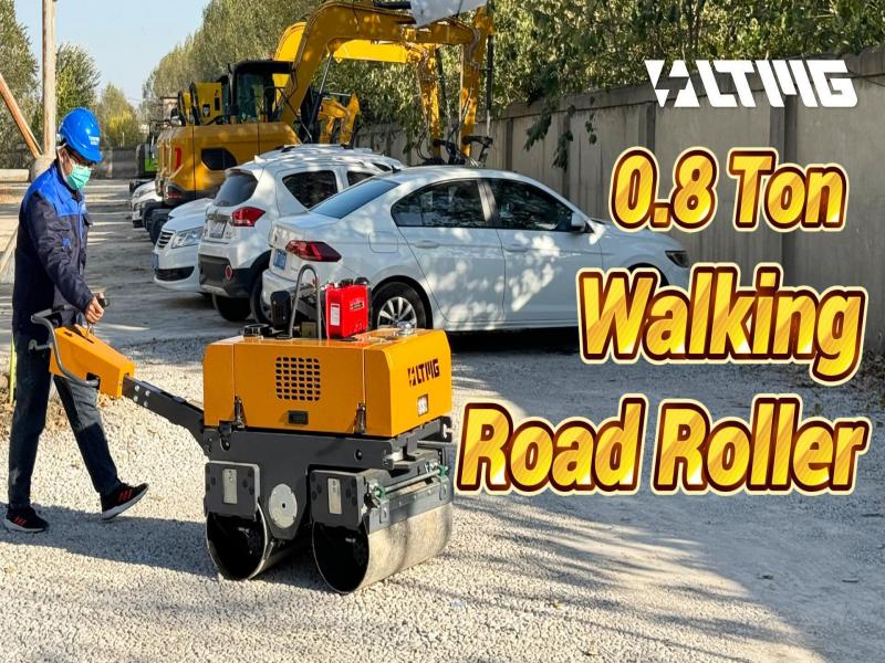 Ltmg Compaction Equipment 0.8ton Light Weight walk-behind Road Roller Ltc08