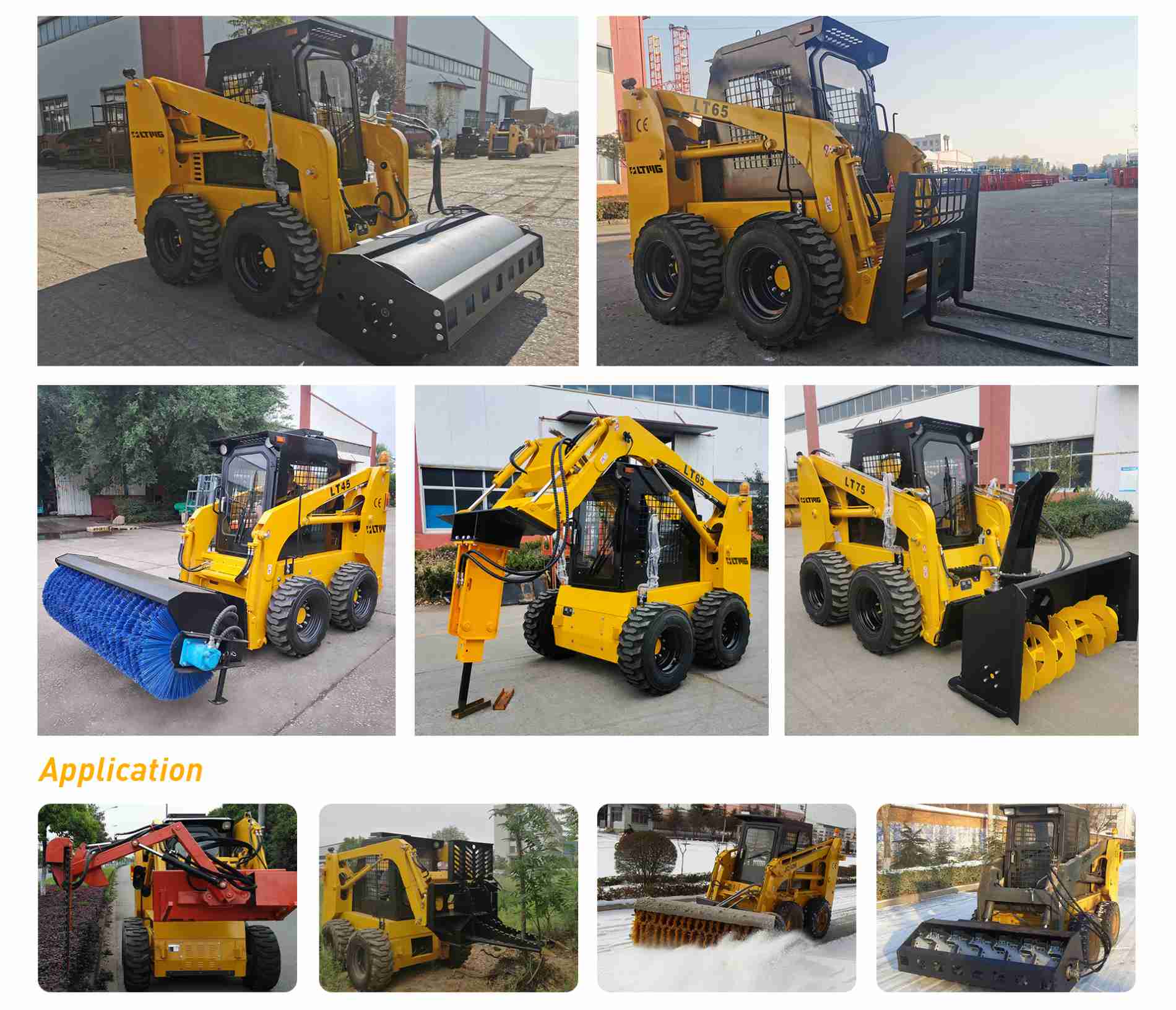 skid steer snow blower for sale