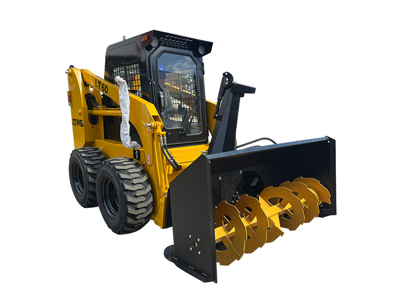 skid loader snow blower