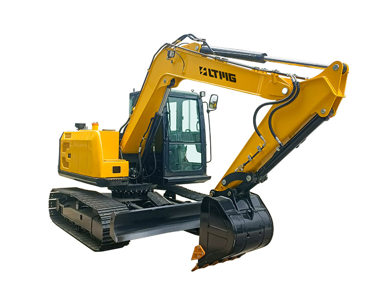 small crawler excavator