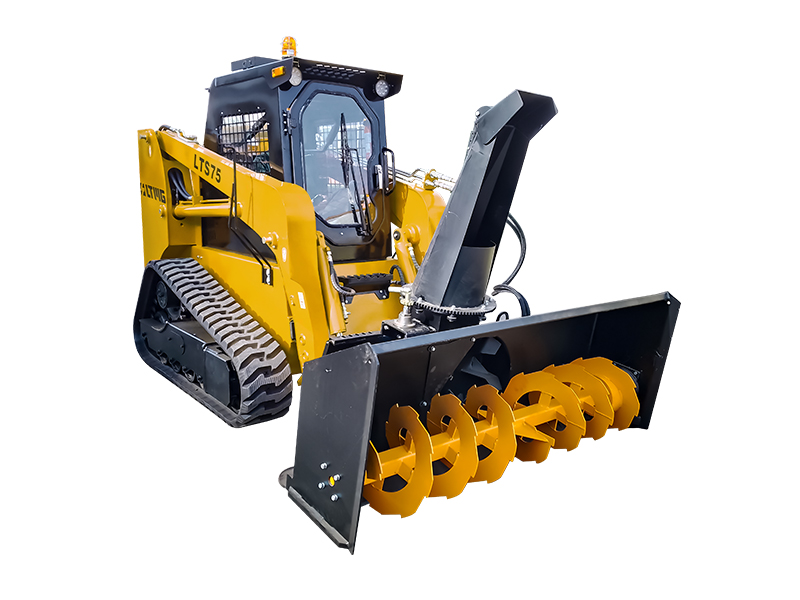 skid steer mount snow blower