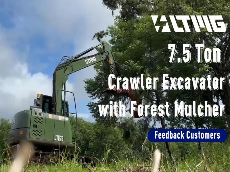 LTMG Excavator mulchers - Land clearing equipment - Forestry mulcher - American Customer Feedback