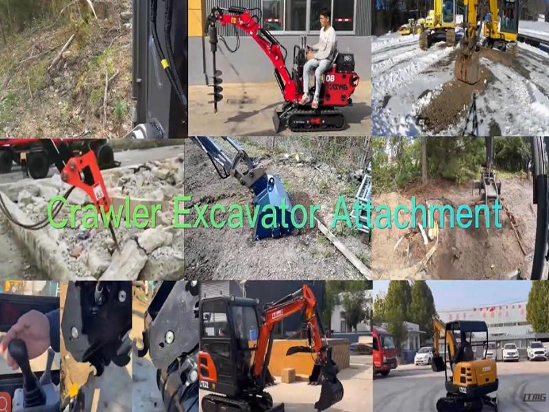LTMG Crawler Excavator Attachment Collection