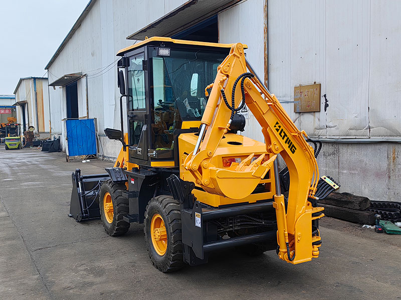 Sany mini backhoe loader