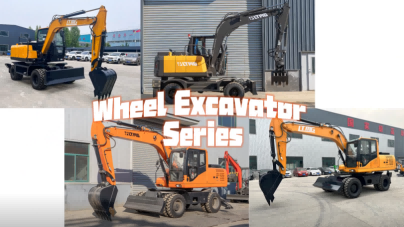 Process of Wheel Excavator Rrom Factory to Clients - LTMG wheel excavator