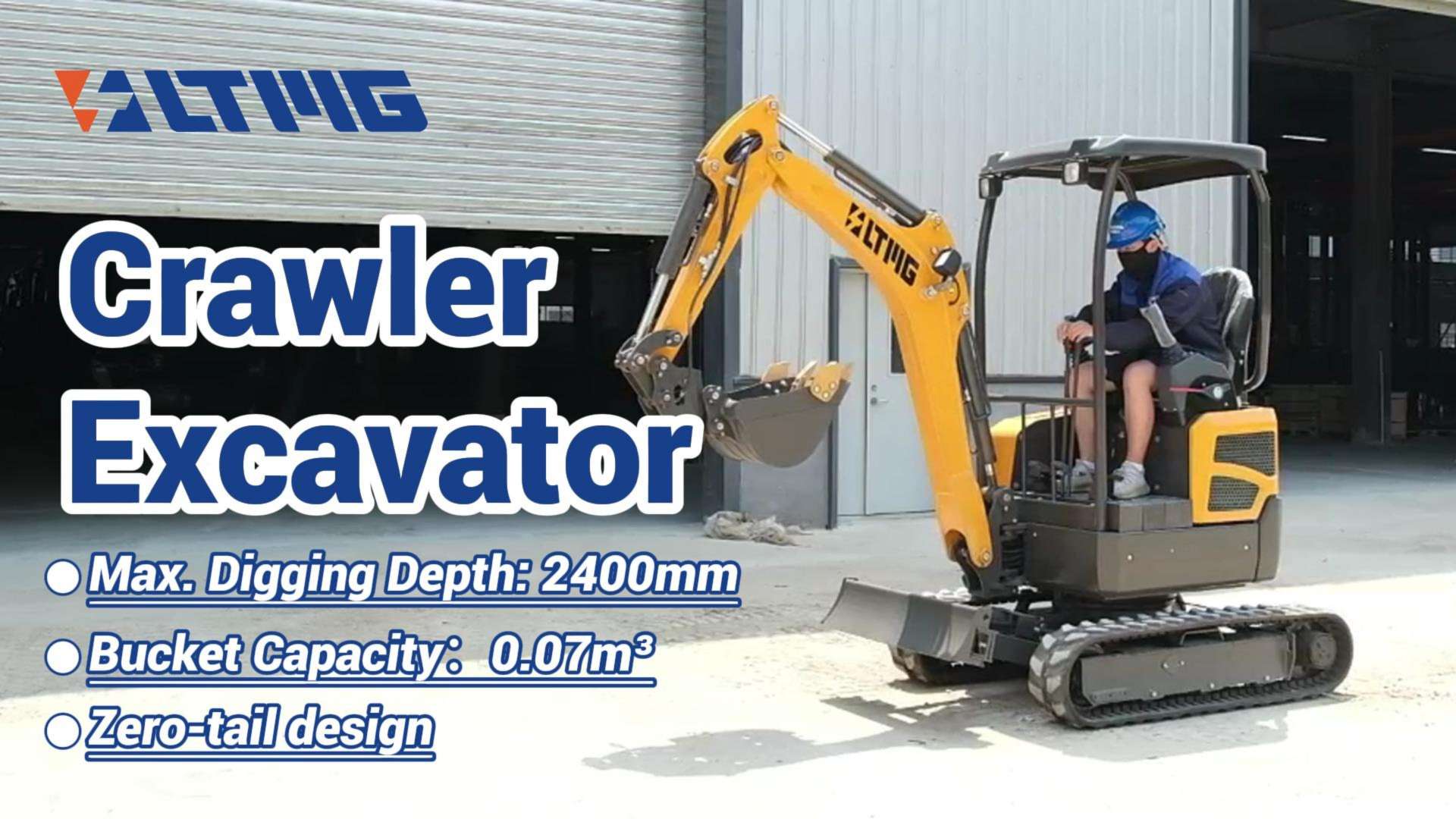 LTMG 2.5 tons mini excavator is on hot sale