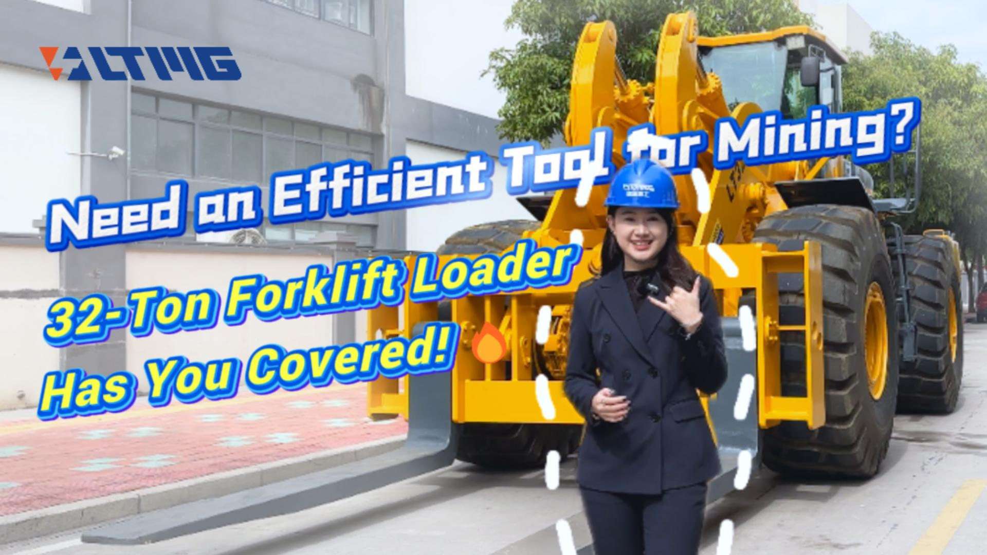 Power & Precision | Introducing LTMG LT32T 32 Ton Forklift Loader