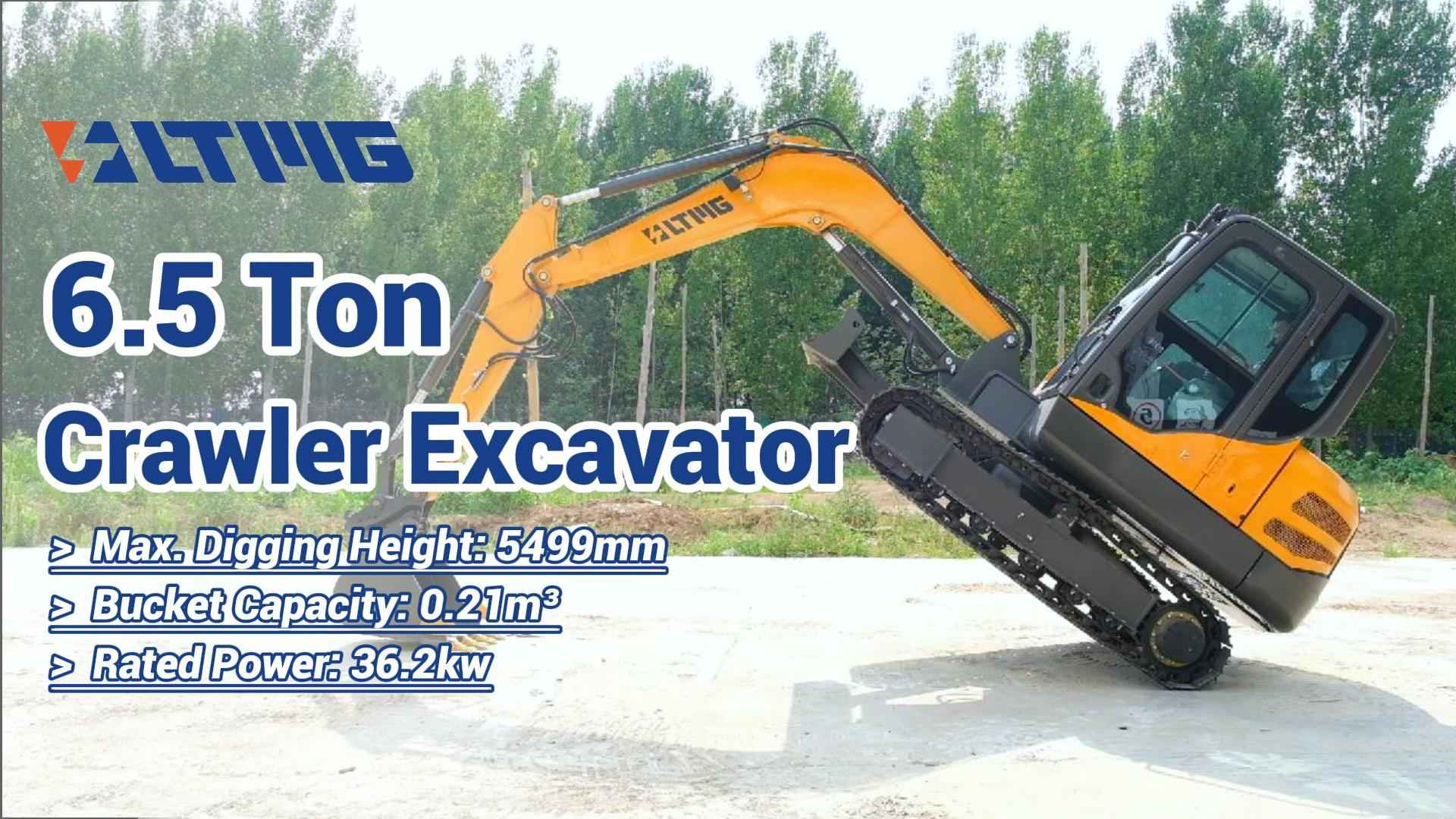 Strong, Durable, Reliable – Meet the LTE65 Excavator