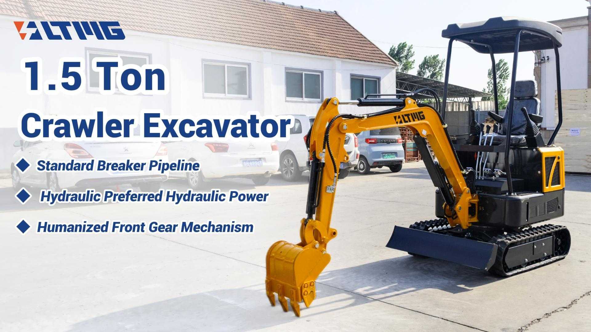 1.5 Ton Mini Excavator — Ultimate Compact Excavator for Every Tough Task