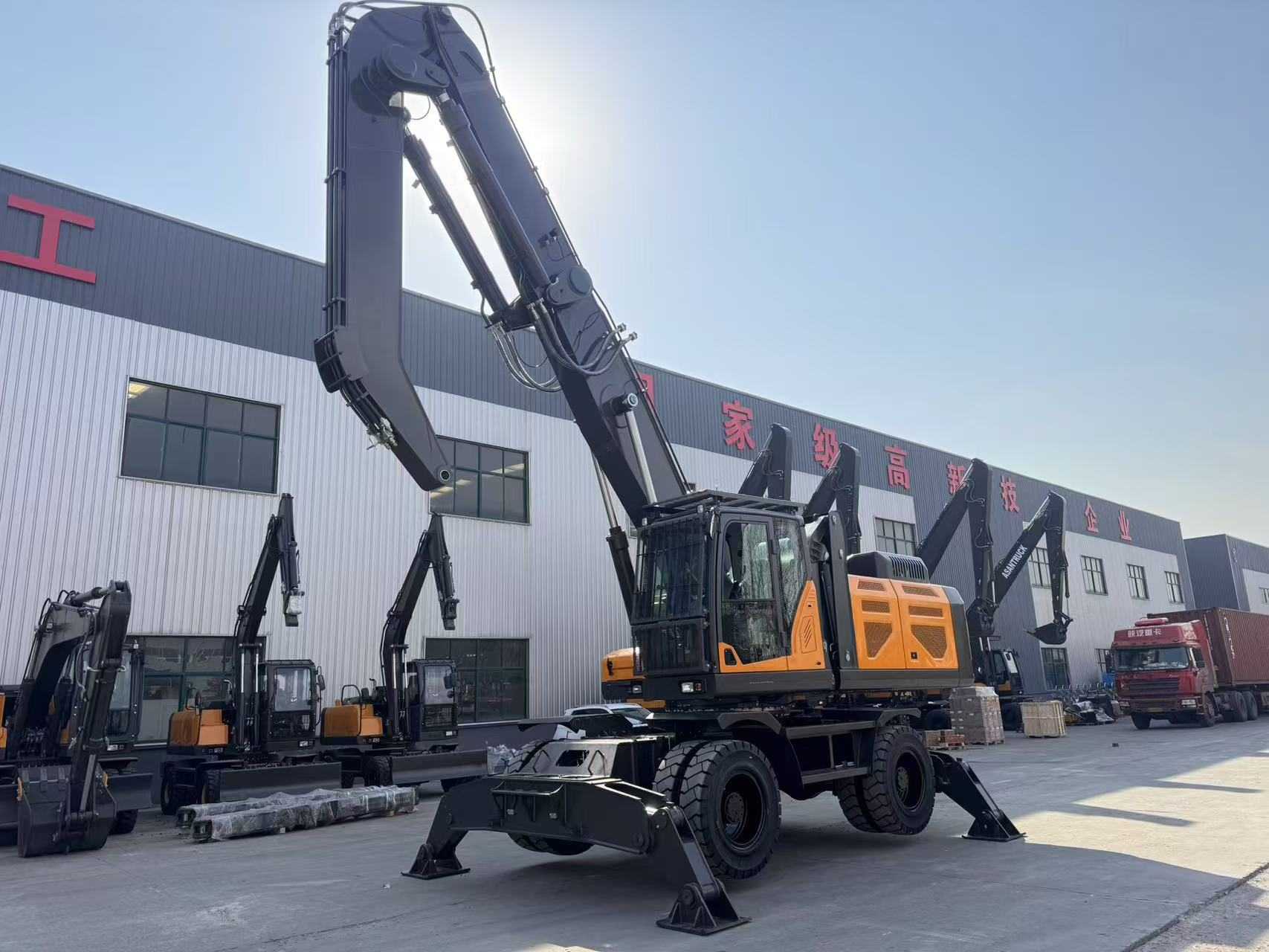 Wheeled Excavator