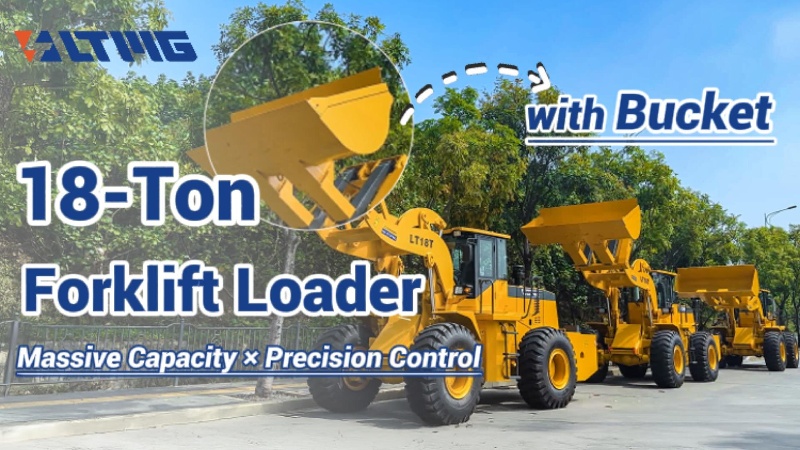 LT18T Forklift Loader with Bucket