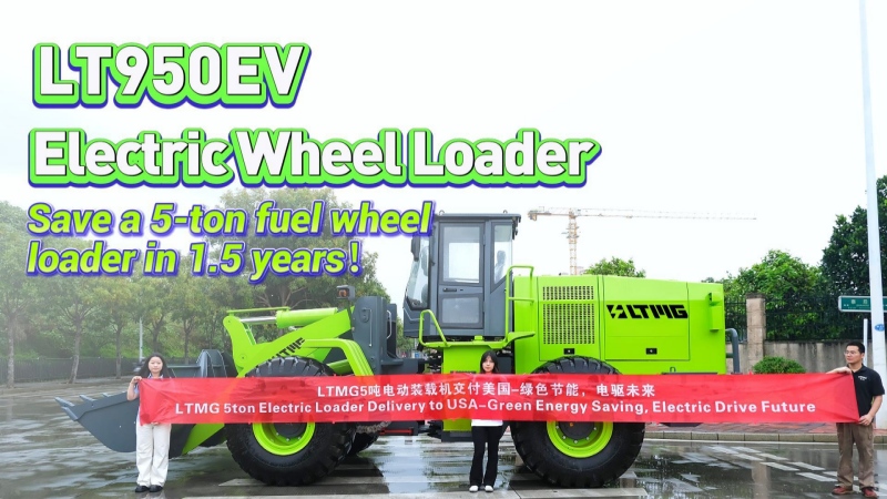 LT950EV 5-Ton Electric Wheel Loader |  Revolutionizing Heavy-Duty Tasks