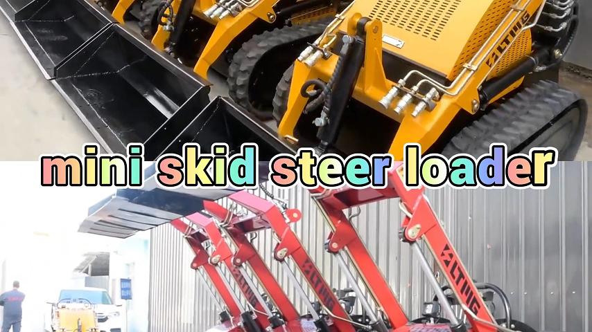 How Does a Mini Skid Steer Loader Attachment Work?