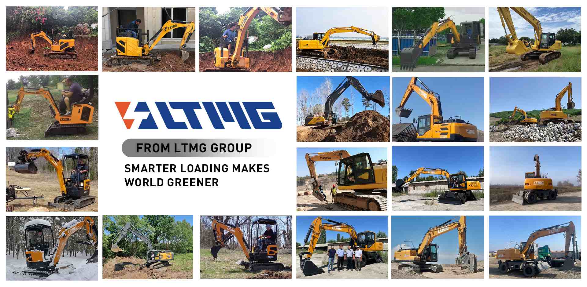 crawler excavator applications